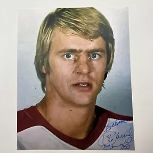 Dan Bouchard 8x10 Autographed Picture autograph signed photo - Picture 1 of 2