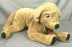 Peluche Ikea Gosig Golden Retriever marrón tostado cachorro perro bronceado 27,5" - Imagen 1 de 6