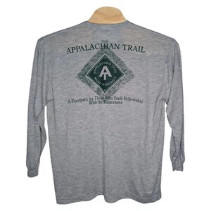 T-shirt manica lunga Appalachian Trail Maine To Georgia XL escursionismo natura selvaggia AT - Foto 1 di 9