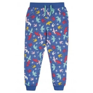 Frugi Joggers Coccole Stampate da Ragazzo in Volo Arcobaleno Uccellini - Foto 1 di 2