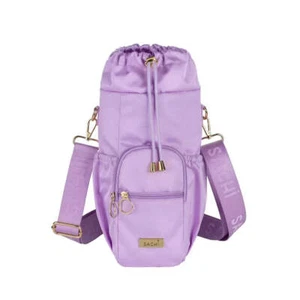 Sachi Crossbody Insulated Bottle Bag Cooles Tote Carrier Purse Orchid - Picture 1 of 7