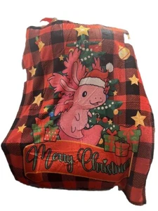Axolotl Decke Überwurf Brandneu Weihnachten  - Bild 1 von 2