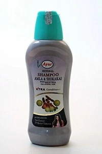2 PCS AYUR HERBAL SHAMPOO AMLA SHIKAKAI WITH REETHA HAIR Extra Cond. - Picture 1 of 1