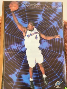 Chris Webber Vintage Costacos Poster 1997 "The Web" Original Full Sized - Picture 1 of 1