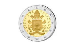 2 Euro Kursmünze Vatikan 2024 st - Bild 1 von 2