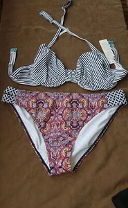 NEU Esprit Bikini - Set Größe Oberteil 85 cup C Hose 44 - Bild 1 von 8