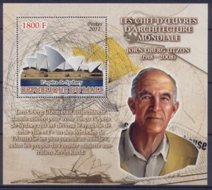 Arquitectura Sydney Opera House Australia J.O. Utzon arquitecto s/s MNH #ML1189 - Imagen 1 de 1