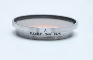 Leica Summitar A New York 36mm Orange Contrast Lens Filter - Picture 1 of 2