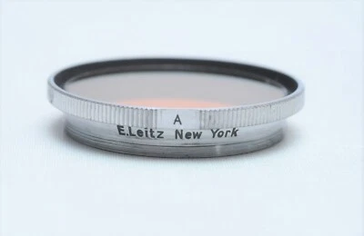 Leica Summitar A New York 36mm Orange Contrast Lens Filter - Image 1 of 2