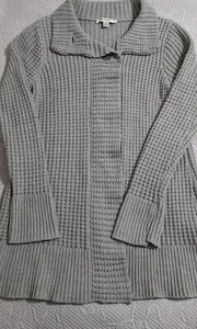 Cardigan Liz Claiborne Chunky Cottage Core piccolo 33 x 27,5 - Foto 1 di 7