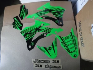 FLU DESIGNS PTS5  GRAPHICS KAWASAKI KX85 KX100 KX112  2014-2021 - Picture 1 of 1