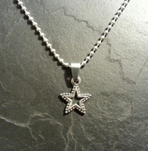 Star Pentagram Punk Rock Necklace Pendant Charm Collectible Gift Present - Picture 1 of 1