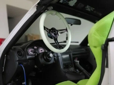 1x NEGRO | NA NB Miata Parasol Eliminar Volante Soporte Personalizado * Foto 1 de 4