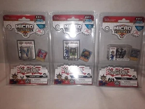 3x Yugioh World's Smallest Micro Figure Harpie Lady Kuriboh Red Eyes B. Dragon - Picture 1 of 5