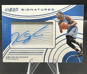 KEVIN DURANT 2015-16 PANINI CLEAR VISION AUTO SP On Card AUTOGRAPH /119 - Bild 1 von 2