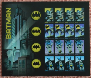 2014 US Sc. #4928-4935 Batman Issue, sheet of 20, MNH, very good shape - Bild 1 von 1