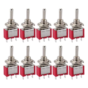 Toggle Switch MTS-123 SPDT Momentary (On)-Off-(On) 3 Files 3 Feet 5A 125VAC 2A 2 - Picture 1 of 12