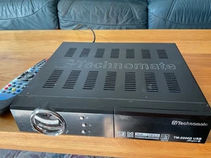 TECHNOMATE TM-5200D USB Super + Satellite Receiver with Remote - Picture 1 of 5