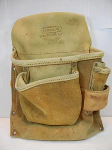 VINTAGE HANDWERKER NAGEL & WERKZEUGTASCHE NR. 45146 12" HOCH X 9" BREIT - Bild 1 von 8