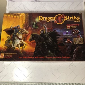 Dragon Strike Board Game 1993 TSR AdventureVision COMPLETE w Sealed VHS - Picture 1 of 24