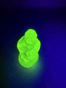 Boyd's Kristall Kunstglas Sonny der Gorilla Vaseline Glas - Bild 1 von 5