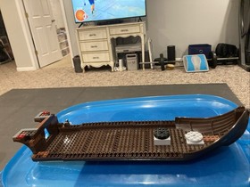 LEGO Castle Troll Warship Only 7048 2008 Incomplete Parts No box or manual Lot 3