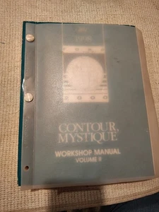 1998 Ford Contour Mystique Workshop Manual Volume 2 - Bild 1 von 4