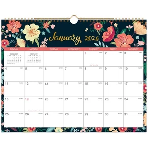 2026 Calendar - 2026 Wall Calendar, Jan. 2026 - Dec. 2026, 15" x 11.5", 12 Mo... - Picture 1 of 9