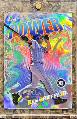 Ken Griffey Jr. RARE HOLO FOIL INVESTMENT CARD SSP MAIRINERS HOF MVP MINT LEGEND - Image 1 of 4