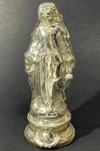 Merkur Glasfigur Ende 19. Jahrhundert. Maria Mutter Jesu - Bild 1 von 8