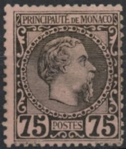 [68.299] Monaco 1885 Very good MH VF signed classical stamp $500 - Picture 1 of 1