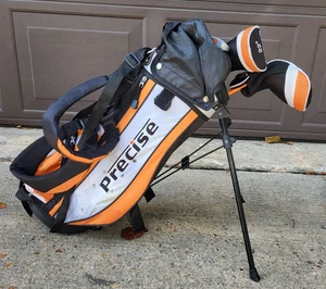 Precise X7 Junior Golf Set- 3 Clubs (driver, Hybrid, Putter) RH 3-5yr - Picture 1 of 4