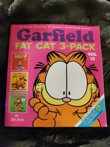 🔥Garfield Fat Cat 3-Pack #13: A Triple Helping of Classic Garfield Humor Davis - Picture 1 of 3