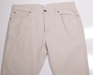 Peter Millar Coastline 2-Way Stretch Beige 5 Pocket Pants 35x31 - Picture 1 of 8