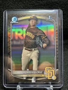 2025 Bowman - Chrome Prospects Humberto Cruz #BCP-96 Rifrattore rettiliano (RC) - Foto 1 di 3
