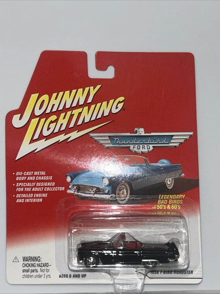 Johnny Lightning Ford 1958 Red Thunderbird Foto 1 de 1