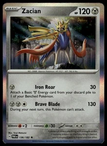 SV04: Paradox Rift #136/182 Zacian Holo - Picture 1 of 2