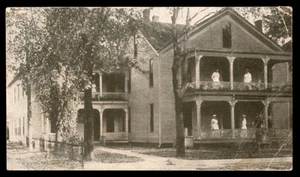 Postkarte RPPC The Williams Hospital, Libanon, Indiana - Bild 1 von 2