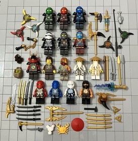 LEGO Ninjago Deepstone Minifigure Possession 70736 70751 njo0154 Lot Of 15 C3 16