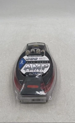 Kit de cableado amplificador de alta potencia Scosche KPA8A 680 vatios con cable de audio trenzado Foto 1 de 4