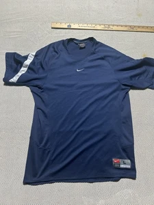 Vintage Y2k Nike Center Swoosh Dry Fit T-Shirt Sportler Laufshirt Größe Large - Bild 1 von 5