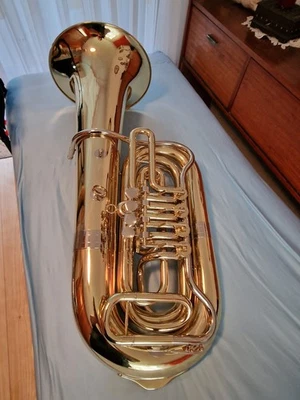 Tuba Amati Kraslice Gold  professionell generalüberholt - Bild 1 von 4