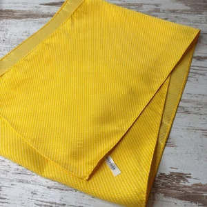 Tommy Hilfiger foulard giallo bianco a pois classico ed elegante - Foto 1 di 2