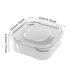 Plastic Storage Box Container Food Grade Fridge Freezer Organizer Tub Box - Picture 1 of 11