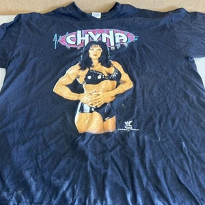 WWF I'D RATHER BE IN CHYNA VINTAGE SHIRT SIZE XL 1998 WWE - Picture 1 of 6