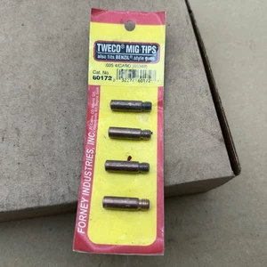 60172 Copper 0.035 in. Tweco Benzil MIG Contact Tips 1 Dia. in. New Old Stock - Picture 1 of 5