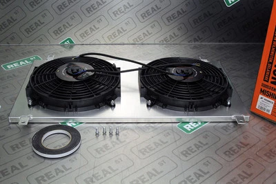 Kit de cubierta de ventilador de aluminio Mishimoto 91-99 Mitsubishi 3000GT para Stealth 91-96 Foto 1 de 4