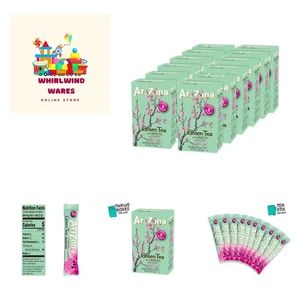 Té verde con ginseng y miel - Mezcla de bebidas en polvo para llevar, 0,07 oz 120 C... - Imagen 1 de 8