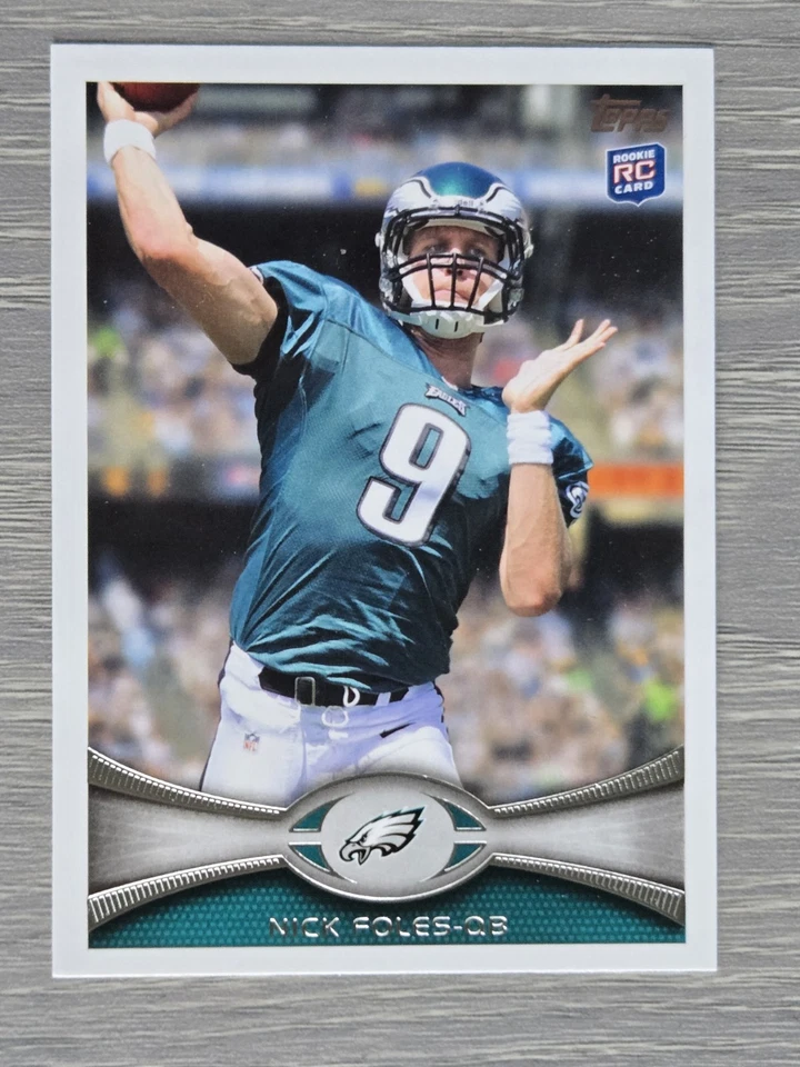 NICK FOLES RC 2012 TOPPS EAGLES - Image 1 of 2