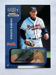 2002 Select Rookies & Prospects - Autographs #39 Horacio Ramirez Atlanta Braves - Picture 1 of 2